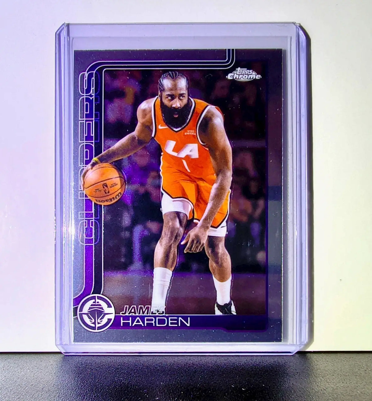 James Harden 2025-26 NBA Topps Chrome Update #33 Basketball Card LA Clippers - Basketball Card Single