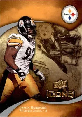 James Harrison - 2009 Upper Deck Icons - #86 - Football - Football Card Single