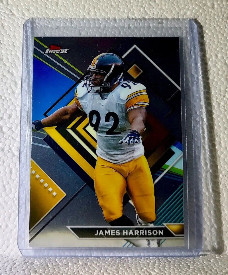 James Harrison 2023 Topps Finest NFL #231 Football Card Pittsburgh Steelers - Football Card Single