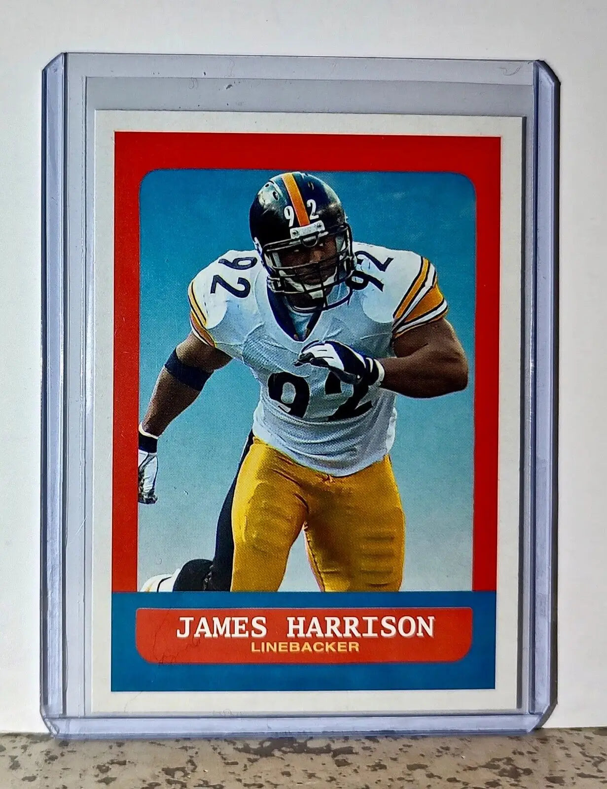 James Harrison 2023 Topps Heritage NFL #375 Football Card Pittsburgh Steelers