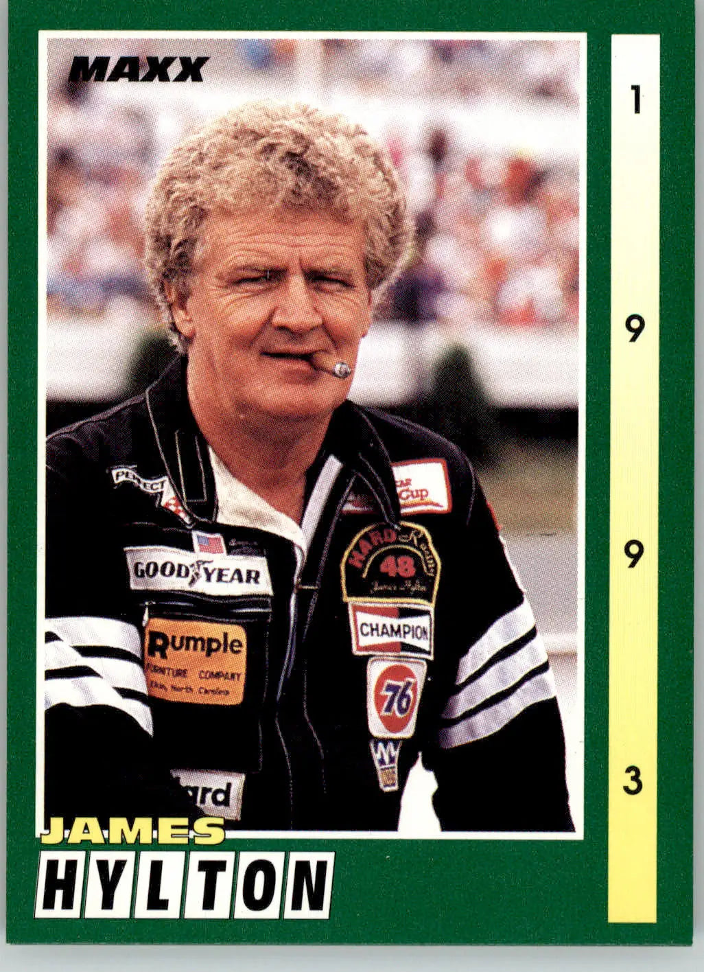 James Hylton - 1993 Maxx - #48 - Racing - Racing Card Single