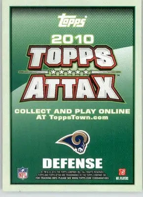 James Laurinaitis - 2010 Topps Attax - #NNO - Code Cards Football - Football Card Single