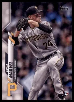 James Marvel Rookie 2020 Topps #476 Pittsburgh Pirates - Baseball Card Single
