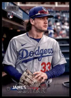 James Outman Rookie 2023 Stadium Club #21 Los Angeles Dodgers - Baseball Card Single