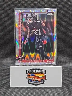 James Pearce Jr. RC RayWave Rookie #351 2025 Topps Chrome Football - Football Card Single