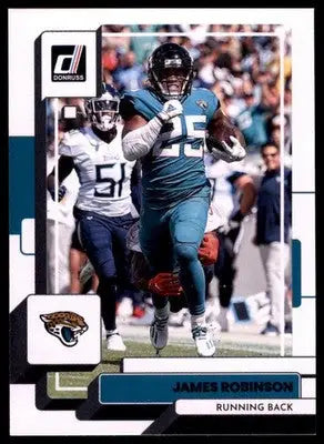 James Robinson 2022 Donruss #62 Jacksonville Jaguars - Football Card Single