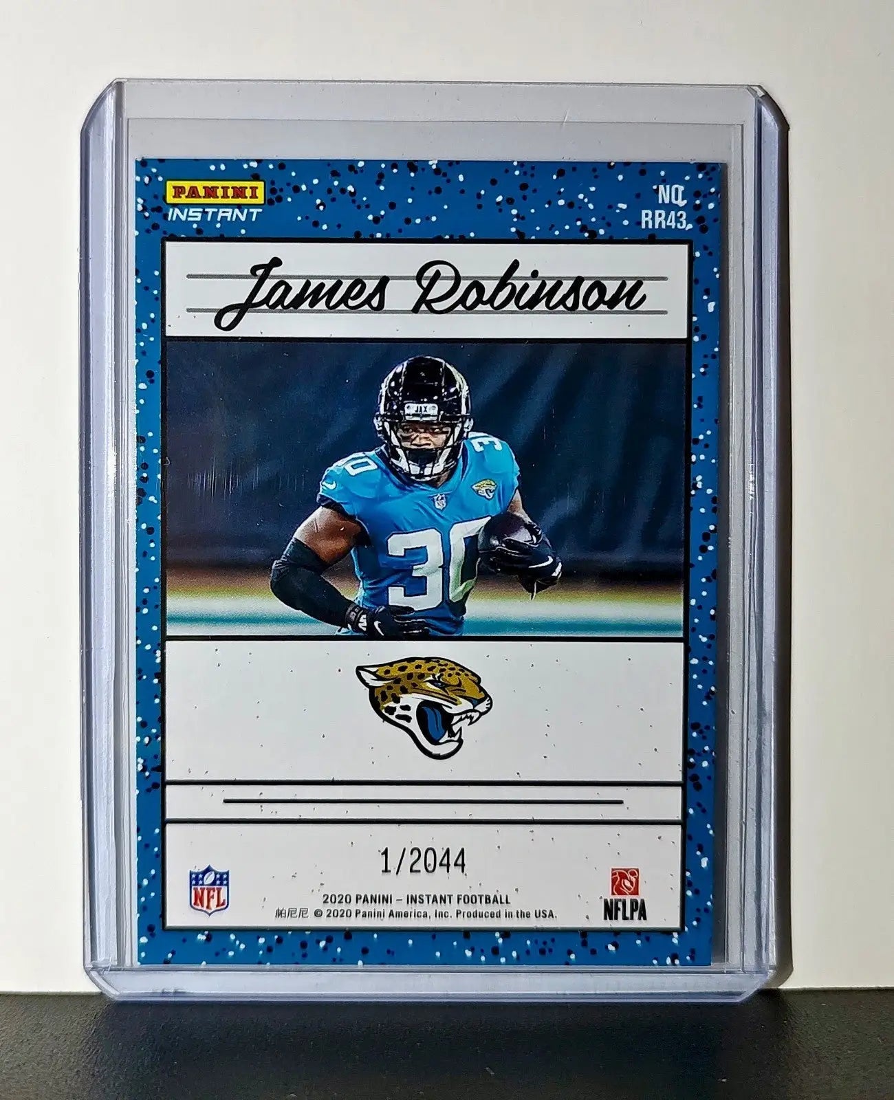 James Robinson Rookie 2020 Panini NFL #43 Rated Rookie Card Jacksonville Jaguars