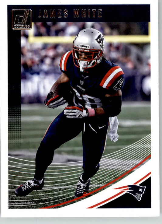 James White - 2018 Donruss - #190 - Football - Football Card Single