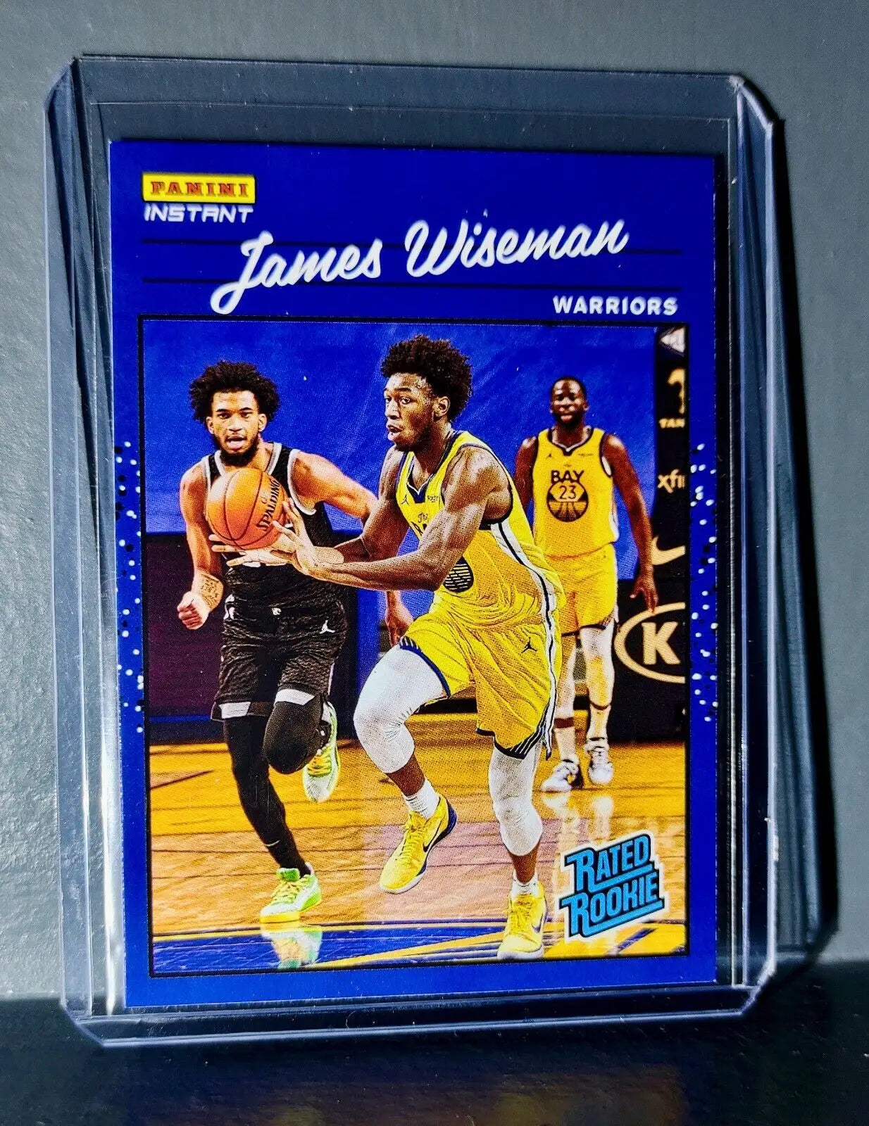 James Wiseman 2020-21 Panini NBA Instant #2 Rated Rookie Retro Card 1/3558 - Basketball Card Single