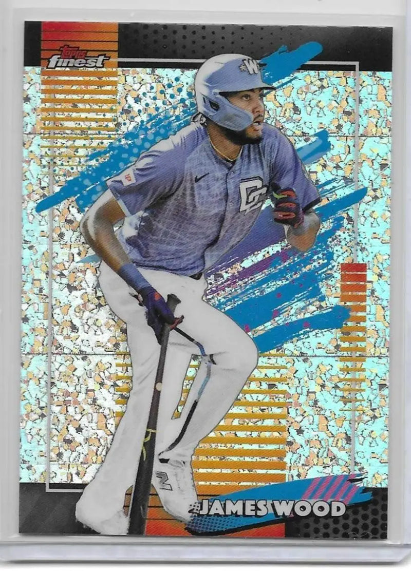 James Wood 2026 Topps Finest Mini Diamond Refractor #164 Uncommon (1399)