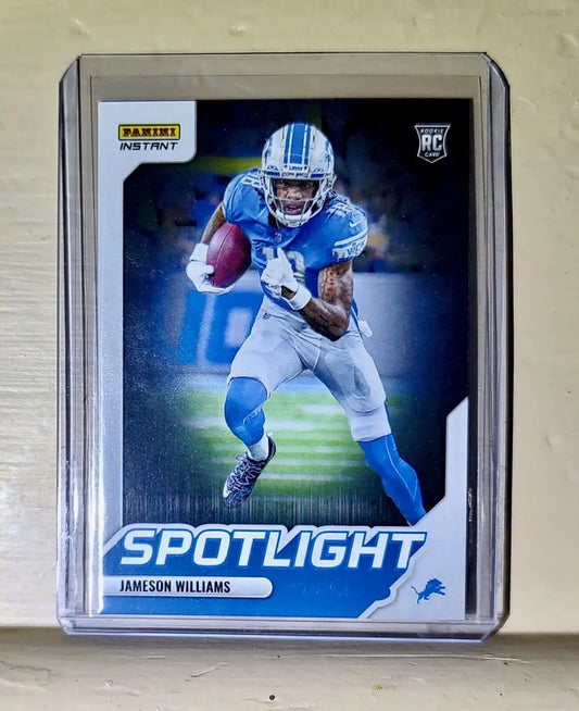 Jameson Williams 2022 NFL Panini #7 Spotlight Rookie Football Card 1/603 - Football Card Single