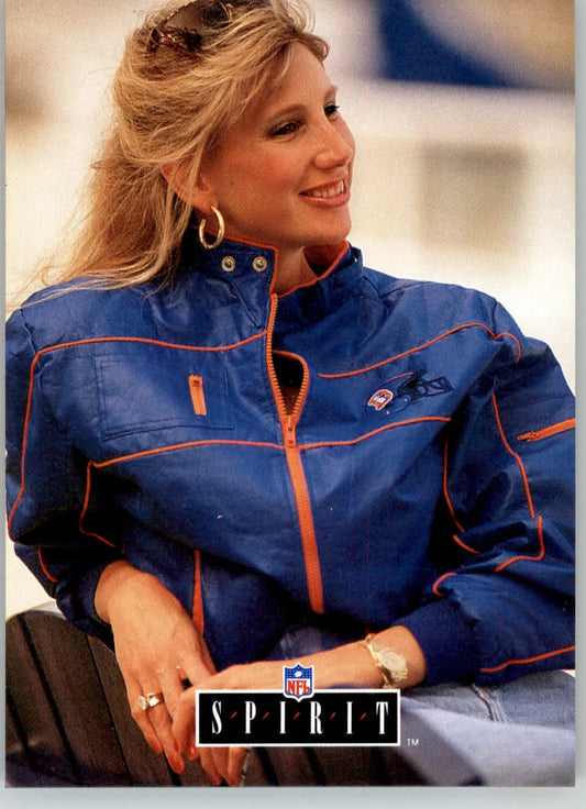 Janet Elway - 1991 Pro Line Portraits - #3 - Spirit Wives Football - Football Card Single