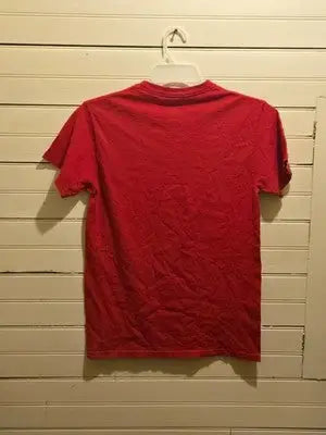 JanSport Shirt Mens S SVSU Alumni Red Short Sleeve Graphic Tee Worn Print - Apparel