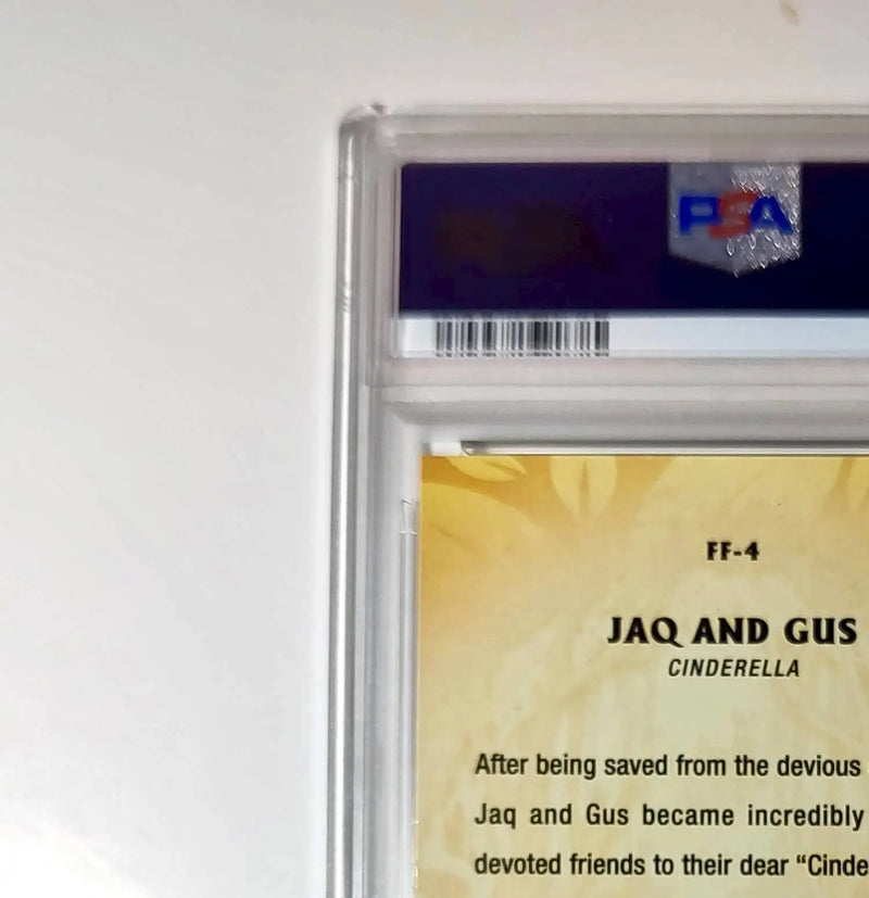 Jaq and Gus 2025 Topps Disney #FF-4 Furry Friends Card Cinderella PSA 8 - Non-Sports Card Single