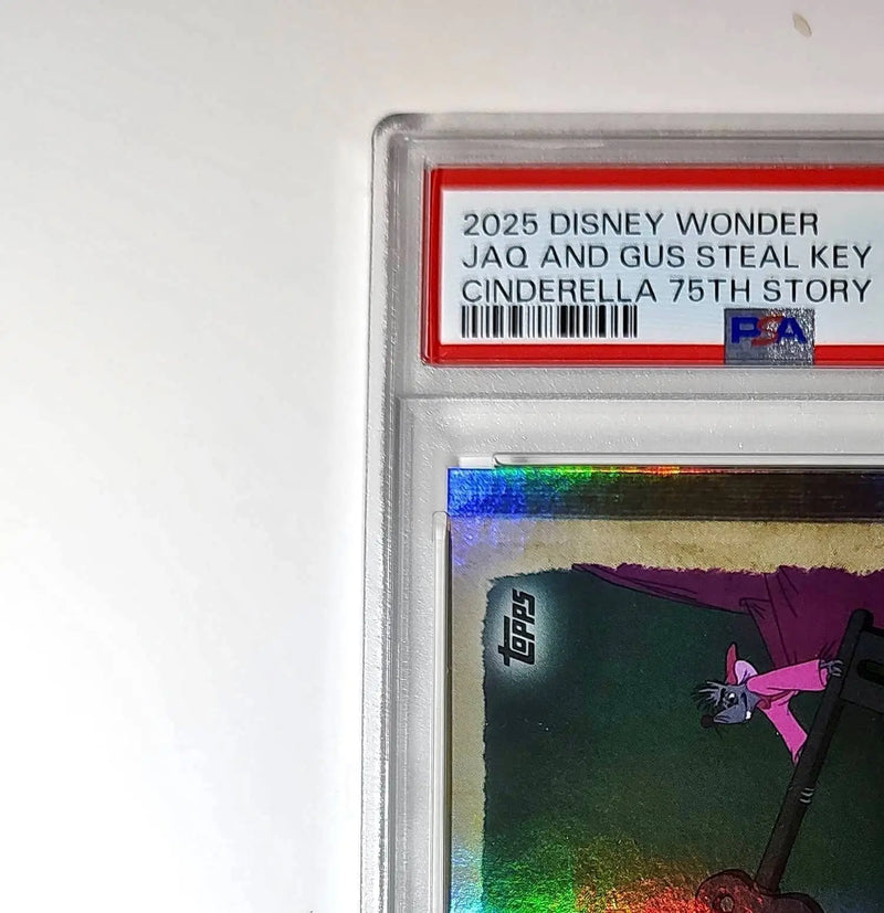Jaq and Gus steal the key to free Cinderella 2025 Topps Disney #C75-21 PSA 9 MT - Non-Sports Card Single