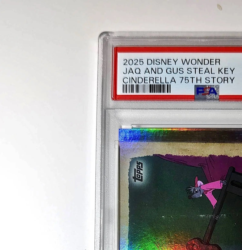 Jaq and Gus steal the key to free Cinderella 2025 Topps Disney #C75-21 PSA 9 - Non-Sports Card Single