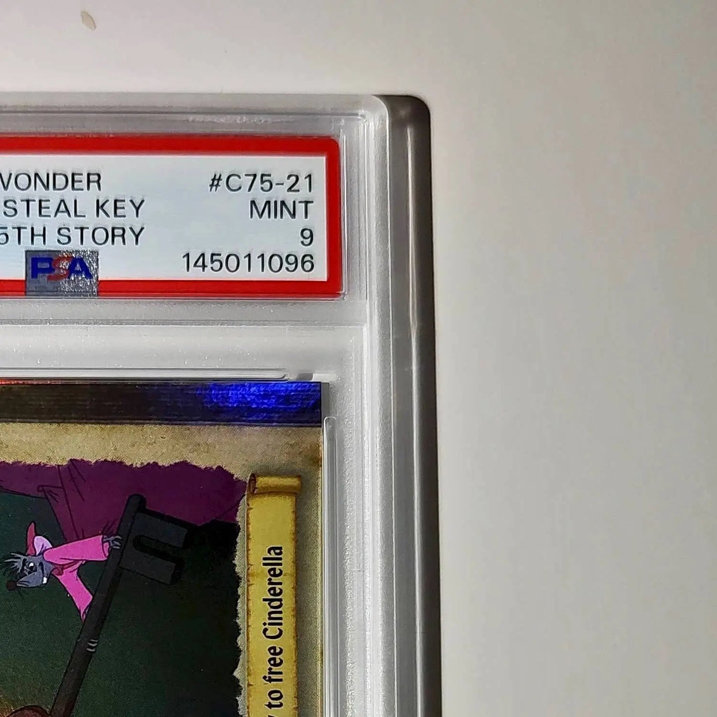 Jaq and Gus steal the key to free Cinderella 2025 Topps Disney #C75-21 PSA 9 MT - Non-Sports Card Single