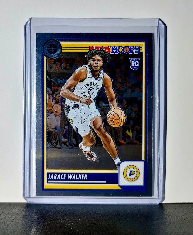 Jarace Walker 2023-24 Panini Premium Stock NBA Hoops #107 Rookie Card Pacers - Basketball Card Single