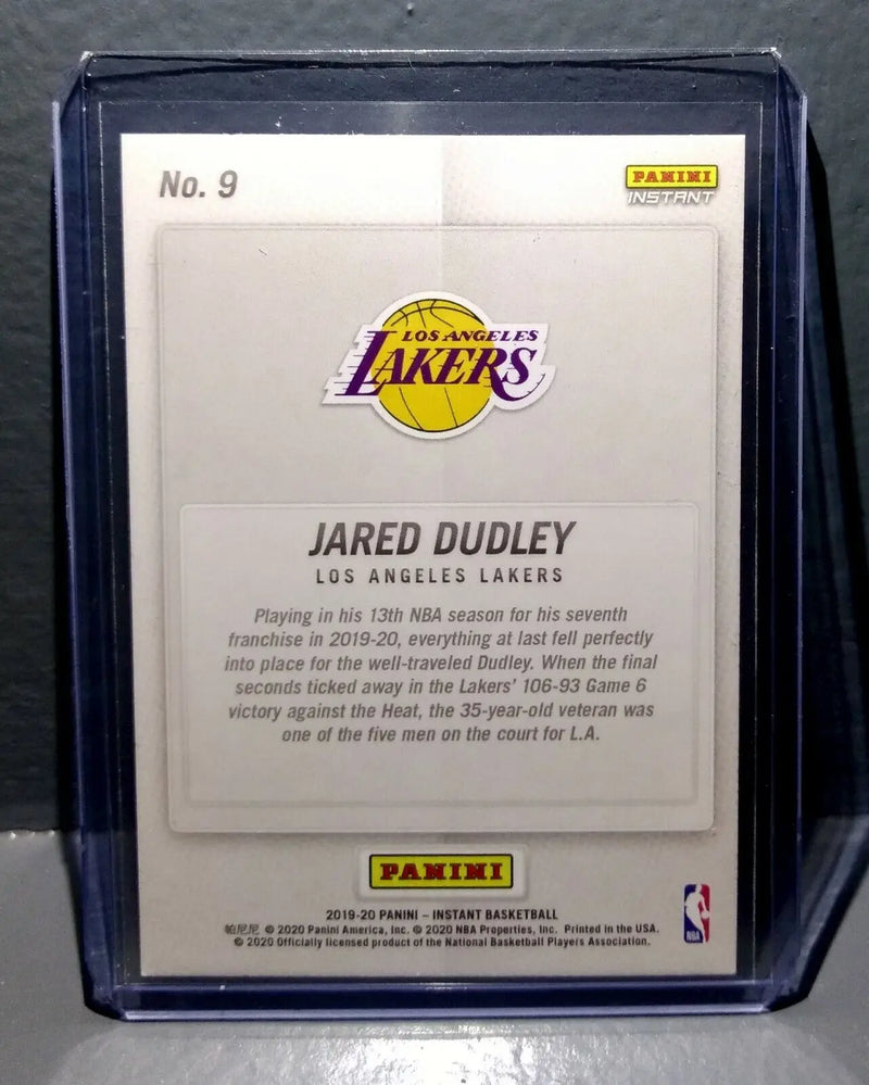Jared Dudley 2020 Panini LA Lakers NBA Champions #9 Basketball Card