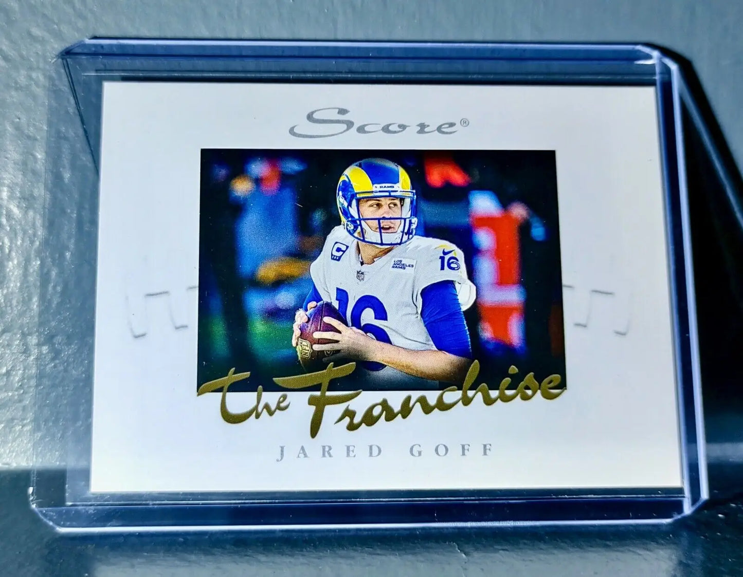 Jared Goff 2020 Panini NFL Instant Score The Franchise #16 Card 1/1251 - Football Card Single