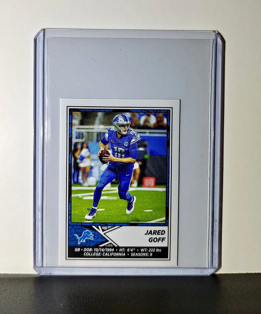 Jared Goff 2024 Panini NFL Sticker #379 Detroit Lions - Football Card Single