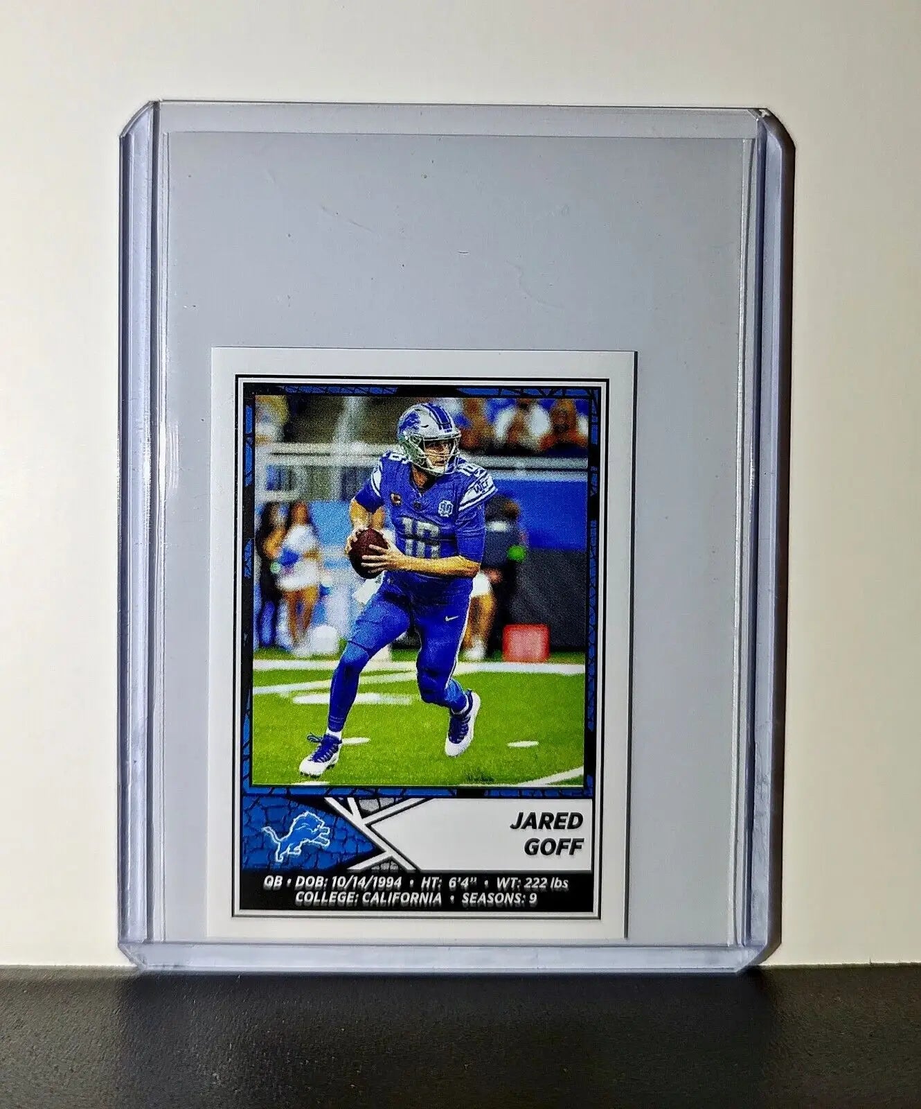 Jared Goff 2024 Panini NFL Sticker #379 Detroit Lions - Football Card Single
