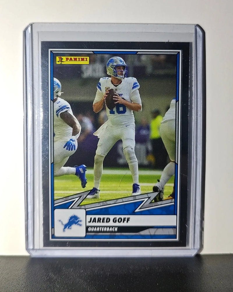 Jared Goff 2025 Panini NFL #48 Foil Sticker Card Detroit Lions
