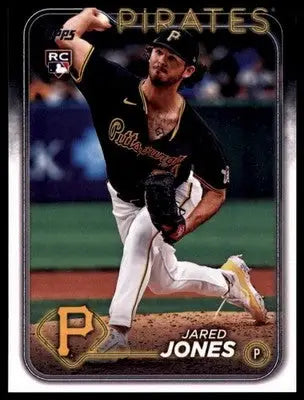 Jared Jones Rookie 2024 Topps Update #US49 Pittsburgh Pirates - Baseball Card Single
