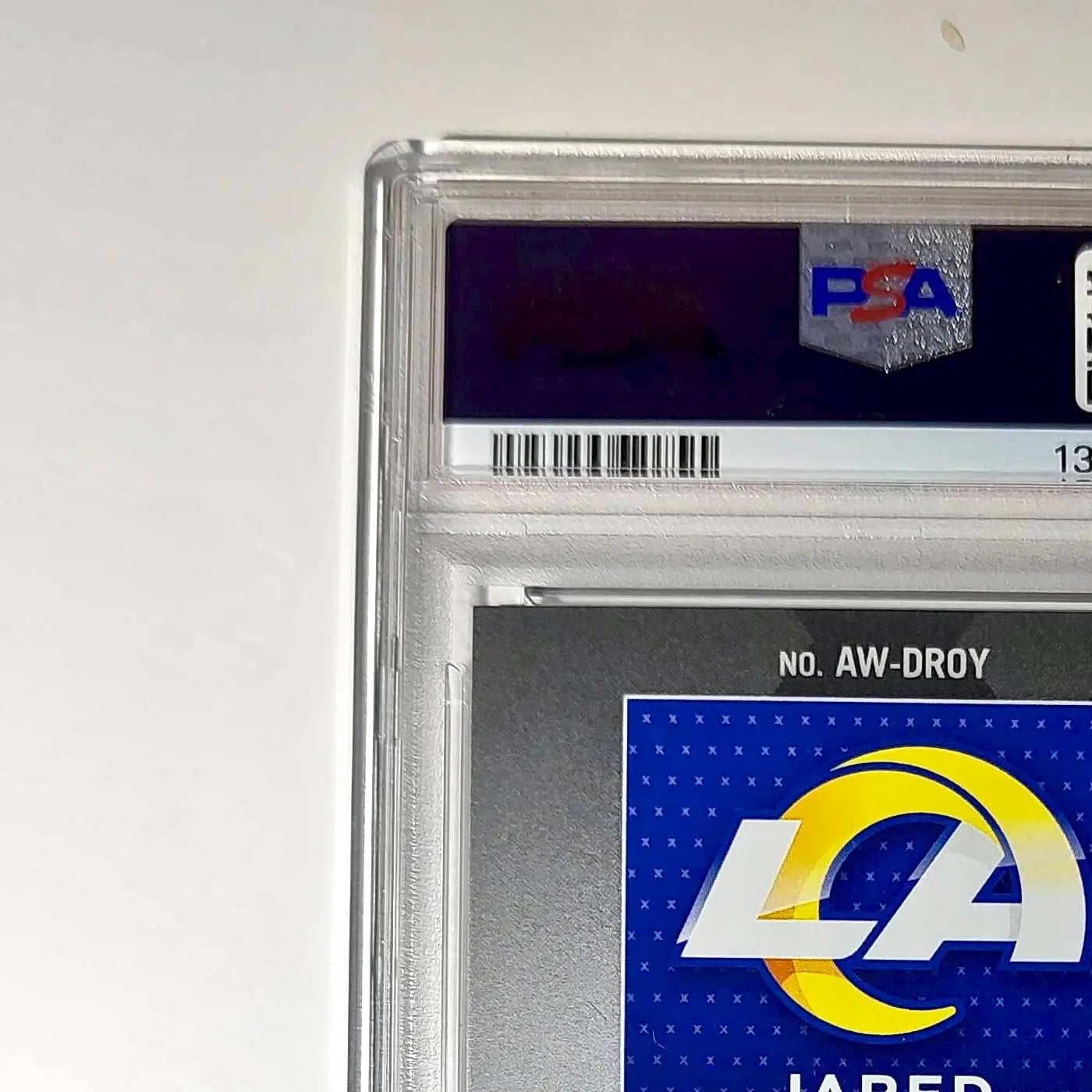 Jared Verse 2024 Panini NFL AP Defensive Rookie of the Year Rams PSA 10 Gem Mint