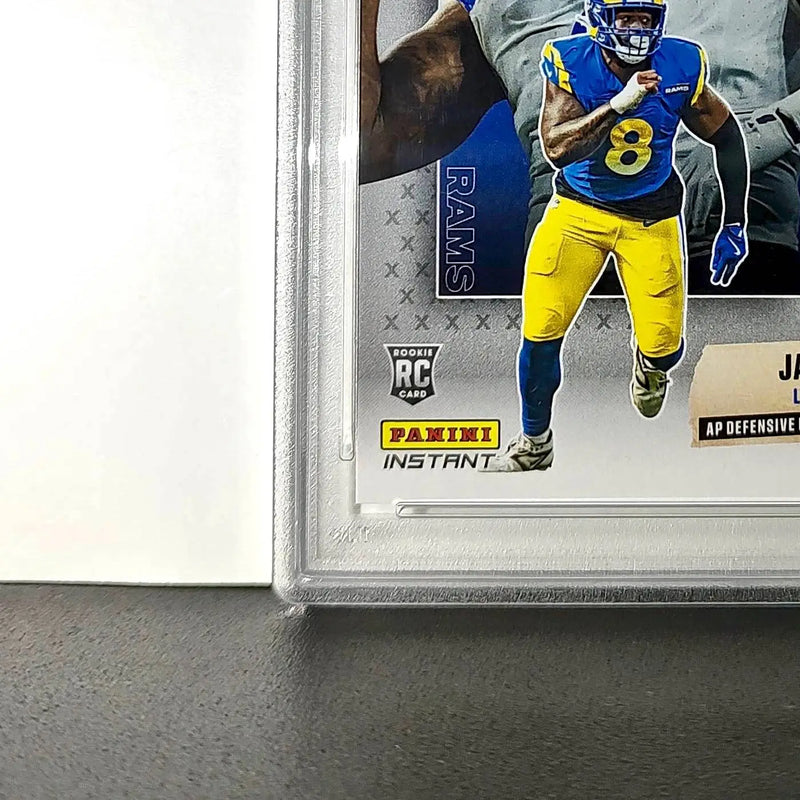 Jared Verse 2024 Panini NFL AP Defensive Rookie of the Year Rams PSA 10 Gem Mint