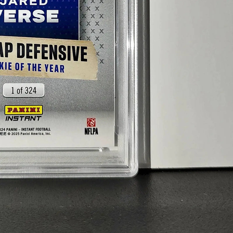 Jared Verse 2024 Panini NFL AP Defensive Rookie of the Year Rams PSA 10 Gem Mint
