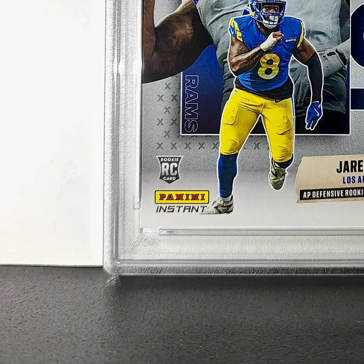 Jared Verse 2024 Panini NFL AP Defensive Rookie of the Year Rams PSA 10 Gem Mint