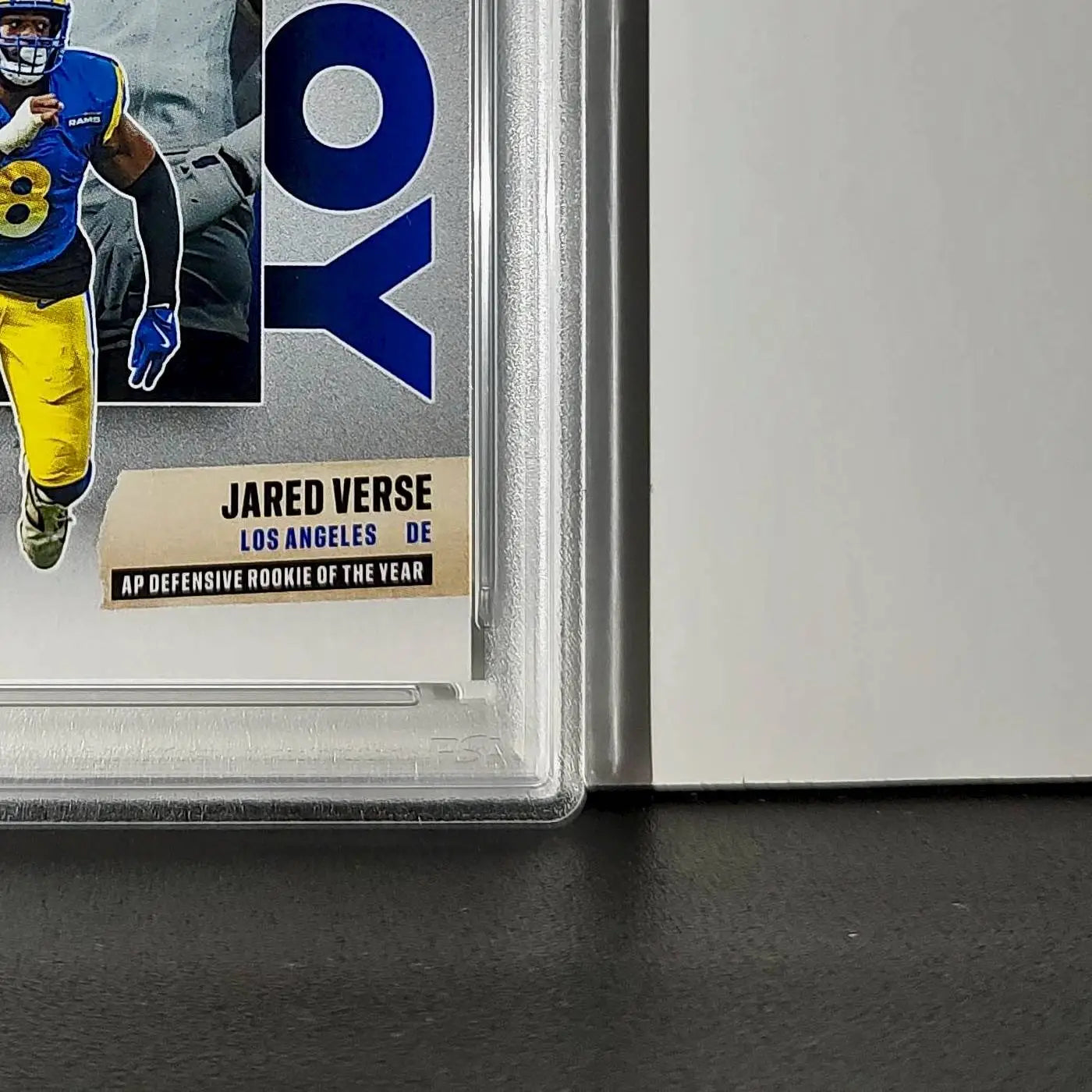 Jared Verse 2024 Panini NFL AP Defensive Rookie of the Year Rams PSA 10 Gem Mint