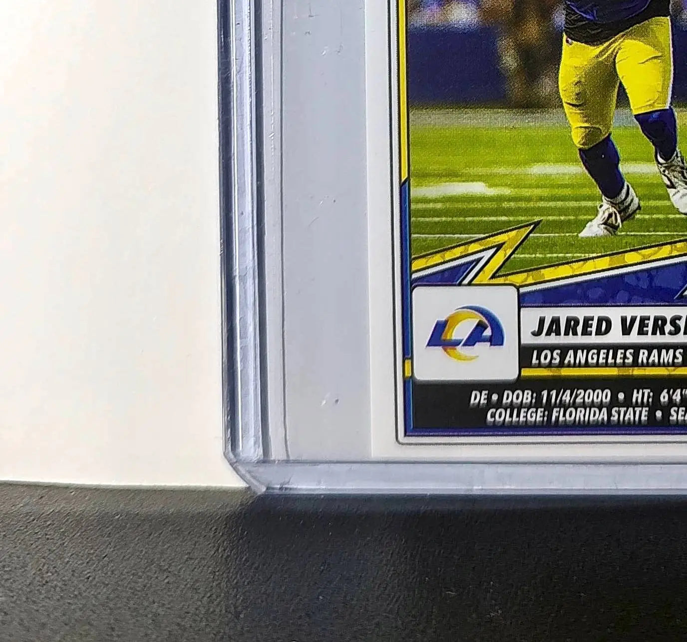 Jared Verse 2025 Panini NFL #513 Sticker Los Angeles Rams