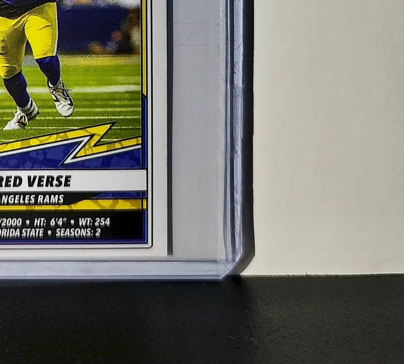 Jared Verse 2025 Panini NFL #513 Sticker Los Angeles Rams