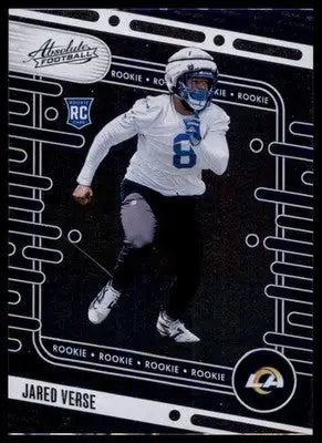 Jared Verse Rookie 2024 Panini Absolute Retail #119 Los Angeles Rams Football - Football Card Single