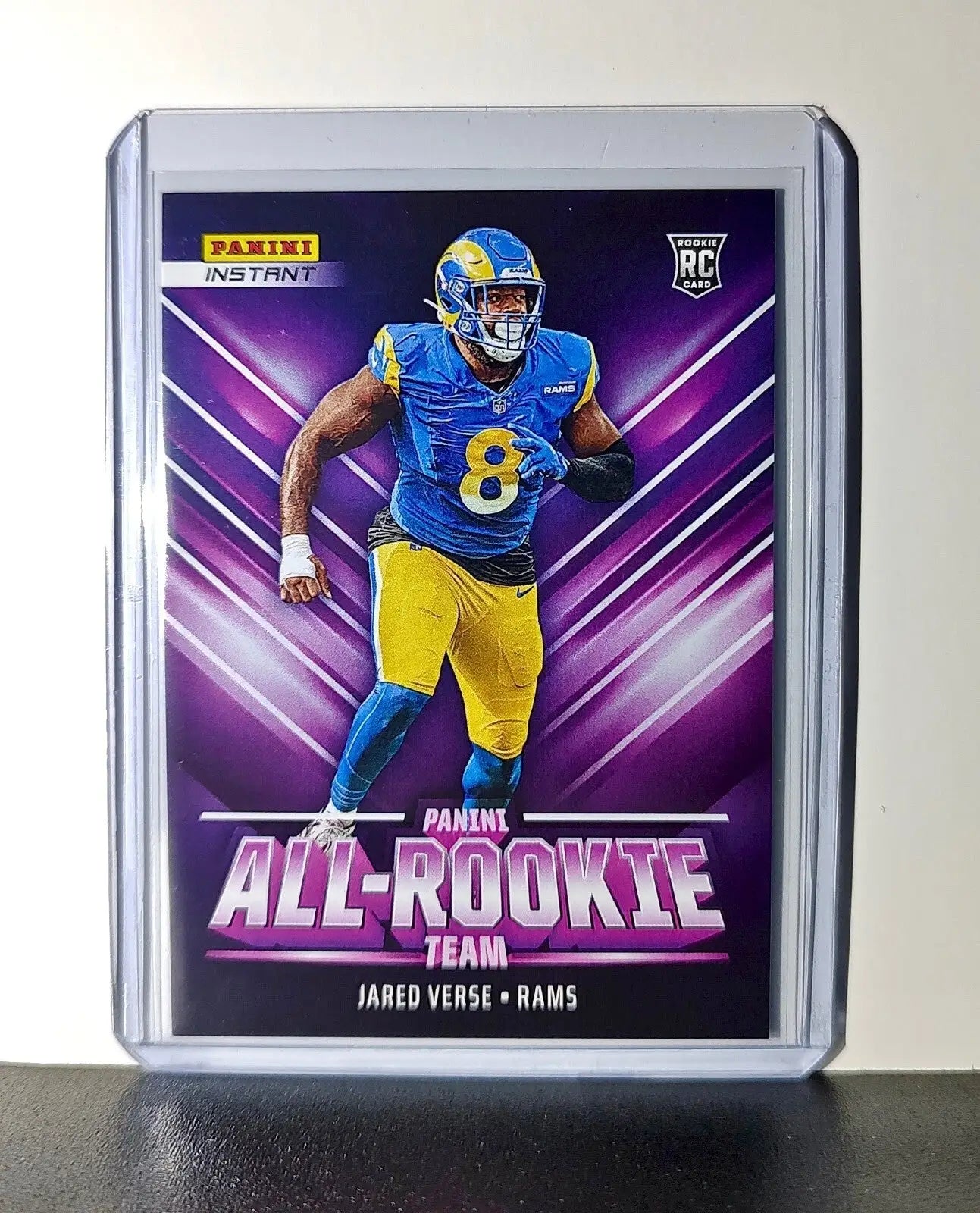 Jared Verse Rookie 2024 Panini NFL #20 All-Rookie Card LA Rams 1 of 314 - Football Card Single