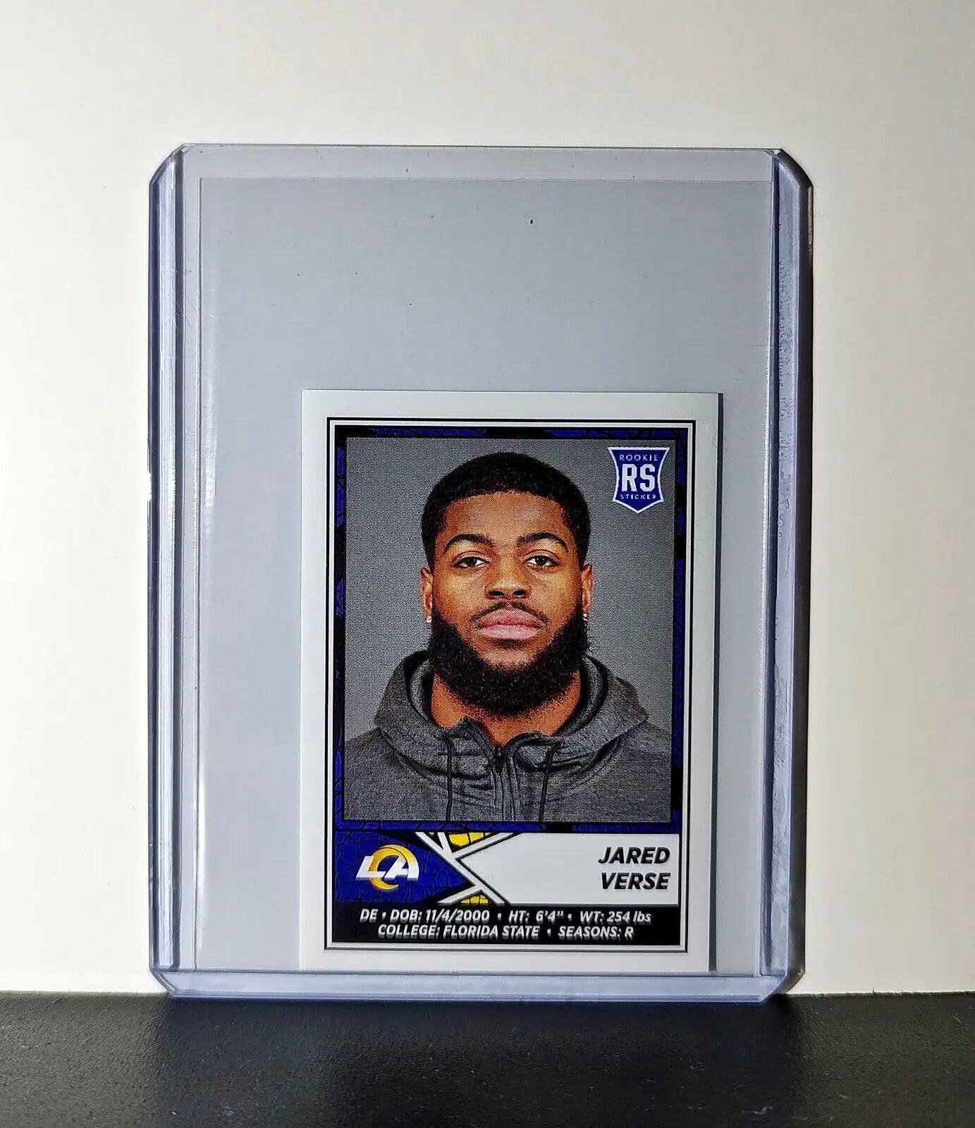 Jared Verse Rookie 2024 Panini NFL Sticker #514 Los Angeles Rams - Football Card Single