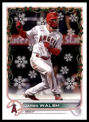 Jared Walsh 2022 Topps Holiday #HW5 Los Angeles Angels - Baseball Card Single