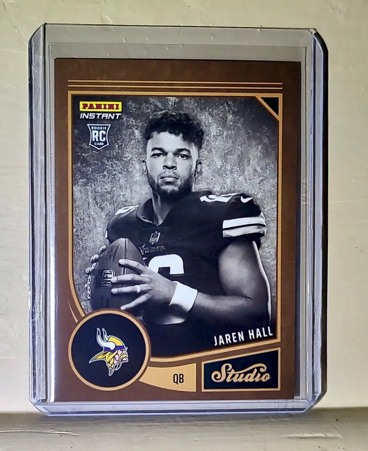 Jaren Hall 2023 Panini NFL Studio Rookies #9 Rookie Card 1/370 - Football Card Single