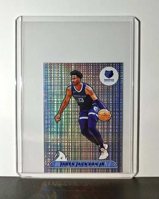 Jaren Jackson Jr. 2024-25 Panini NBA #381 Foil Sticker Card Memphis Grizzlies - Basketball Card Single