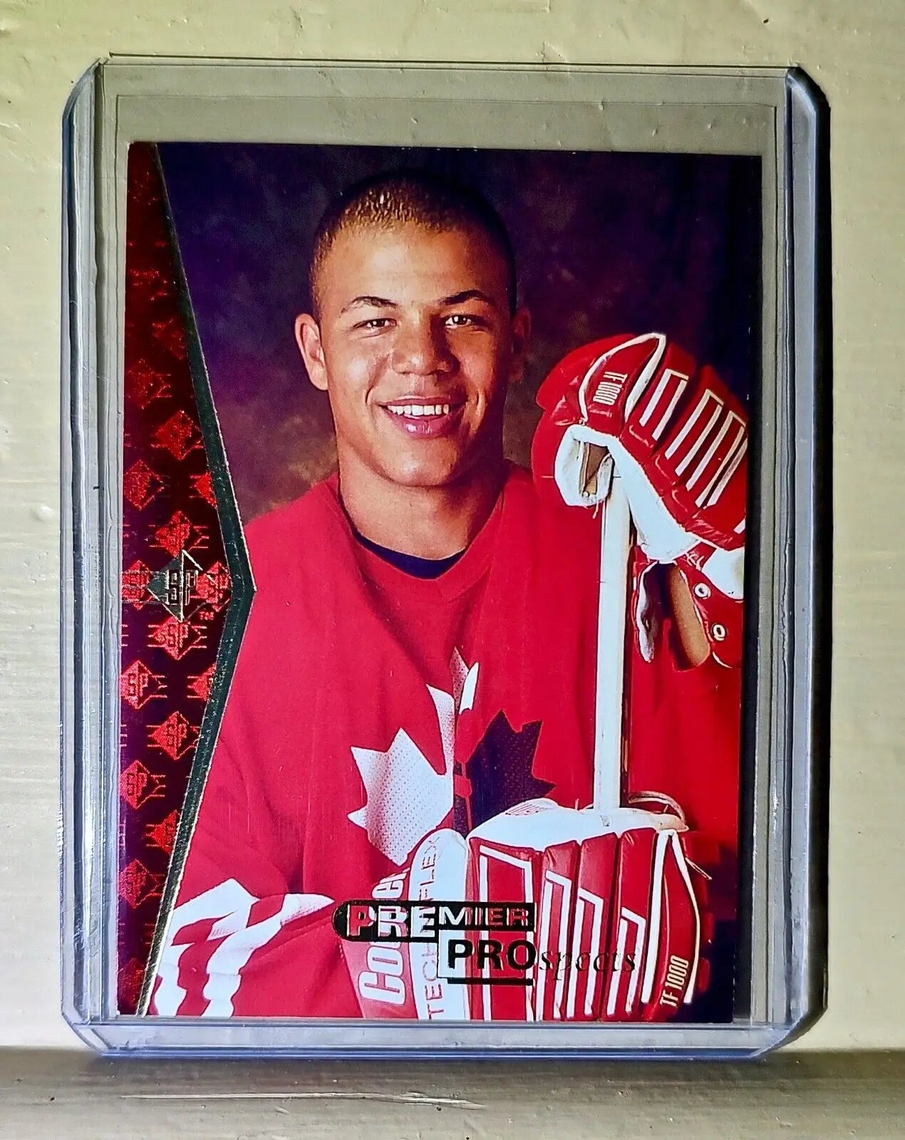 Jarome Iginla 1995 Upper Deck SP Premier Prospects #181 Hockey Card Calgary