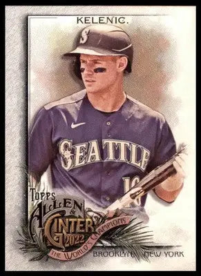 Jarred Kelenic 2022 Topps Allen & Ginter #36 Seattle Mariners - Baseball Card Single