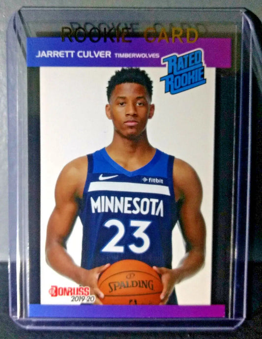 Jarrett Culver 2019-2020 Panini NBA #5 Rated Rookie Retro Card 1/3431 - Basketball Card Single