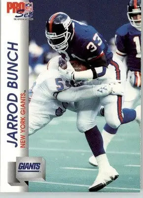 Jarrod Bunch - 1992 Pro Set - #592 - Football - Football Card Single