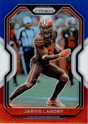 Jarvis Landry - 2020 Panini Prizm - #58 - Prizm Red White and Blue Football - Football Card Single