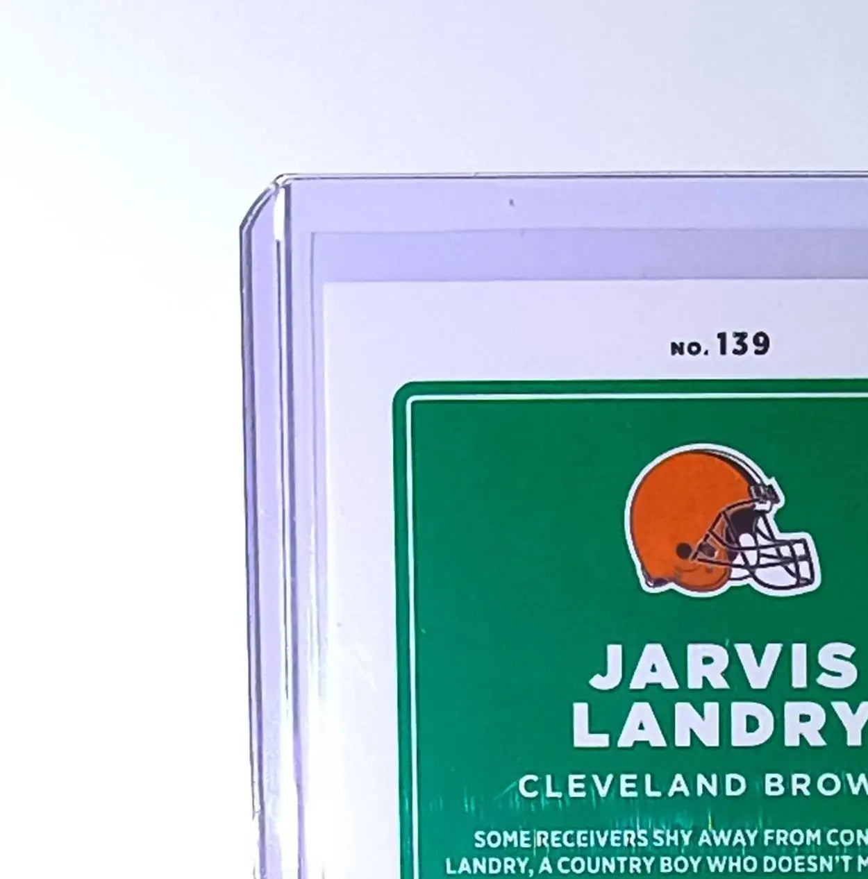 Jarvis Landry 2021 Panini Donruss Optic #139 Card Cleveland Browns - Football Card Single