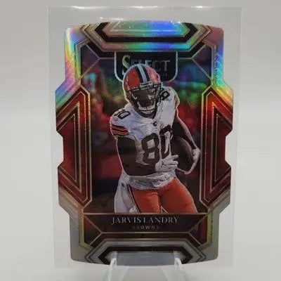 JARVIS LANDRY 2021 Panini Select Club Level Silver Prizm Die Cut #210 BROWNS - Football Card Single