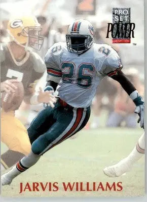 Jarvis Williams - 1992 Pro Set Power - #126 - Football - Football Card Single