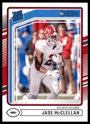 Jase McClellan Rookie 2024 Donruss #375 Atlanta Falcons - Football Card Single
